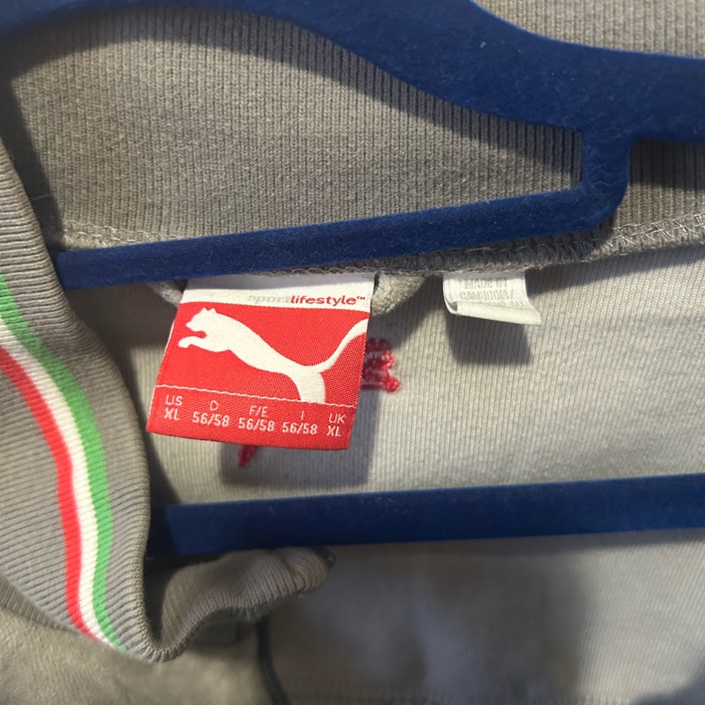 Puma Gray Performance Jacket - Picture 3 of 6